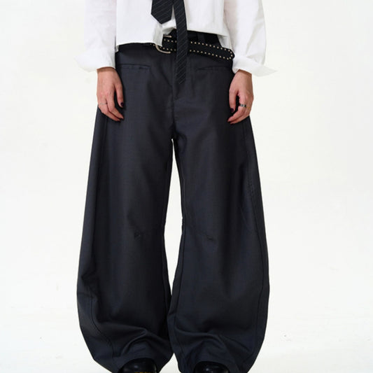Elevated Relaxed Fit Wide Leg Pants