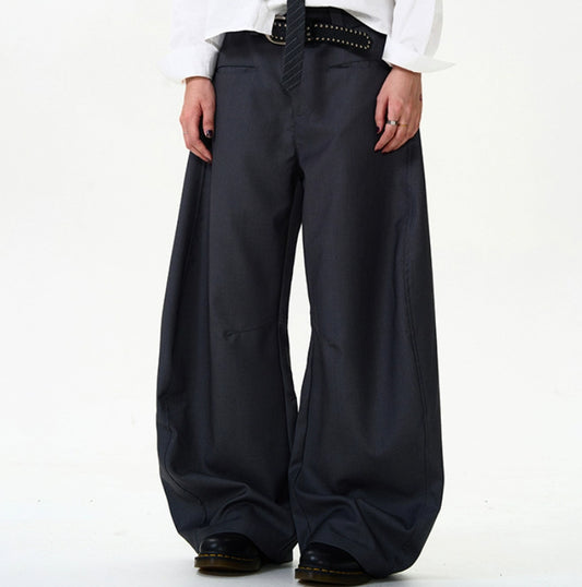 Elevated Relaxed Fit Wide Leg Pants